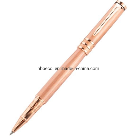 Commerce de gros rouleau de Heavy Metal de Luxe stylo à bille stylo signature personnalisée