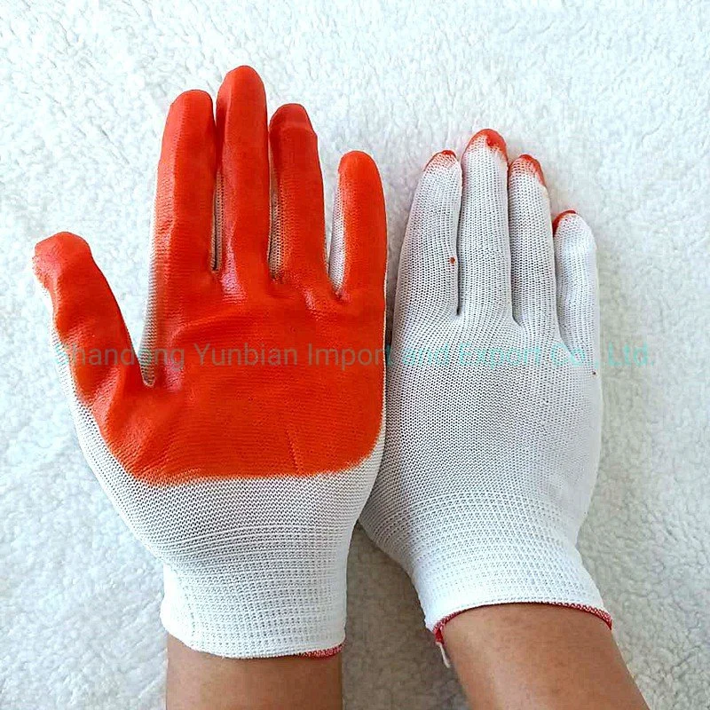 Foam King Latex Gloves PVC Adhesive Labor Protection Gloves