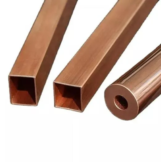 Hot Sale Square Round Red Copper Pipe