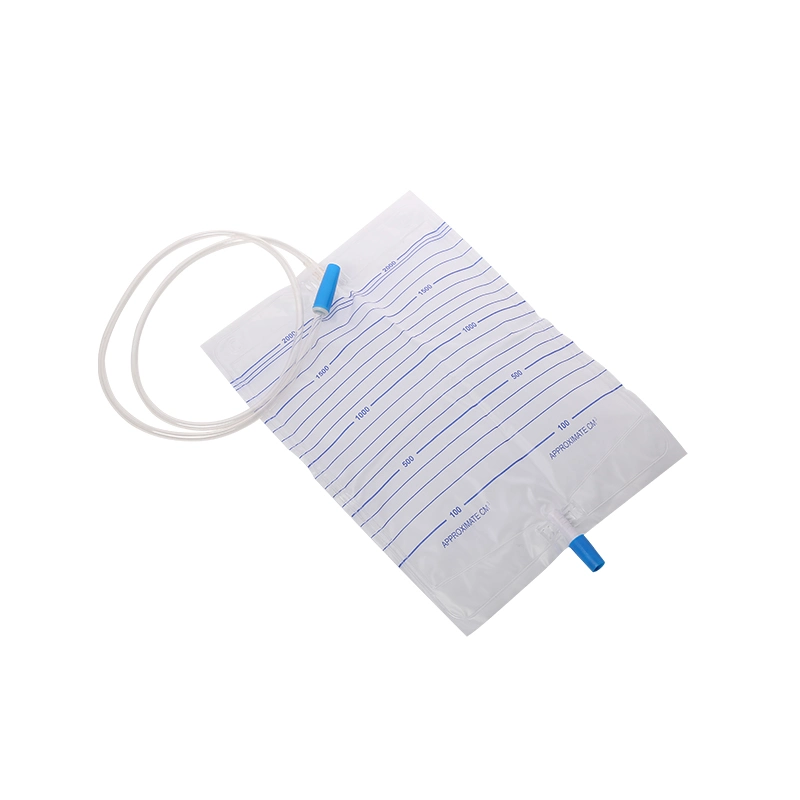 Medical Urine Drainage Bag with T-Value with CE Certification and Lower Price