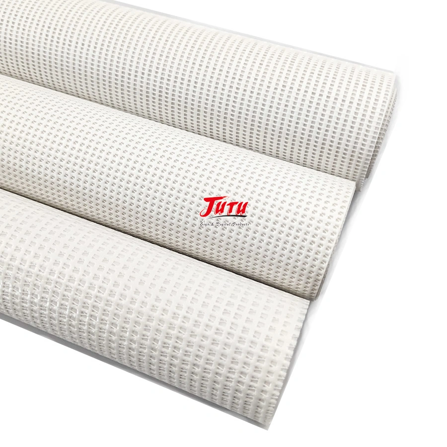 Jutu gute Tintenabsorption ungiftiges PVC beschichtetes Gewebe Flex Mesh Banner