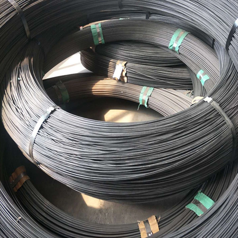 MS Steel Wire Rod SAE 1008 1006 6,5mm ASTM heiß Getaucht Galvanisierter Stahldraht Hoher Qualität Heiß Getaucht Gi Draht Für die Herstellung von Gebäudeverpackungen