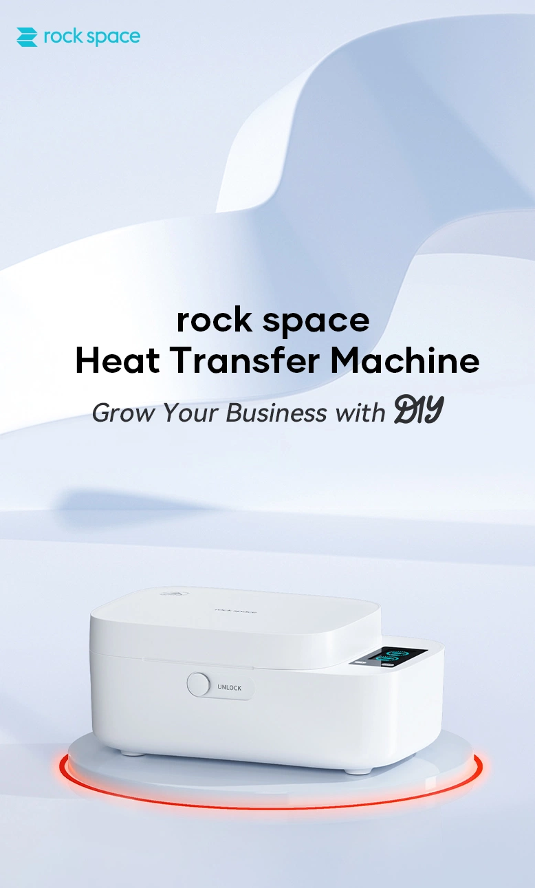 Rock Space Handy-Hülle Maschine Anpassen Rapid Desktop Mini 3D Sublimationsdrucker für Telefontaschen-Drucker