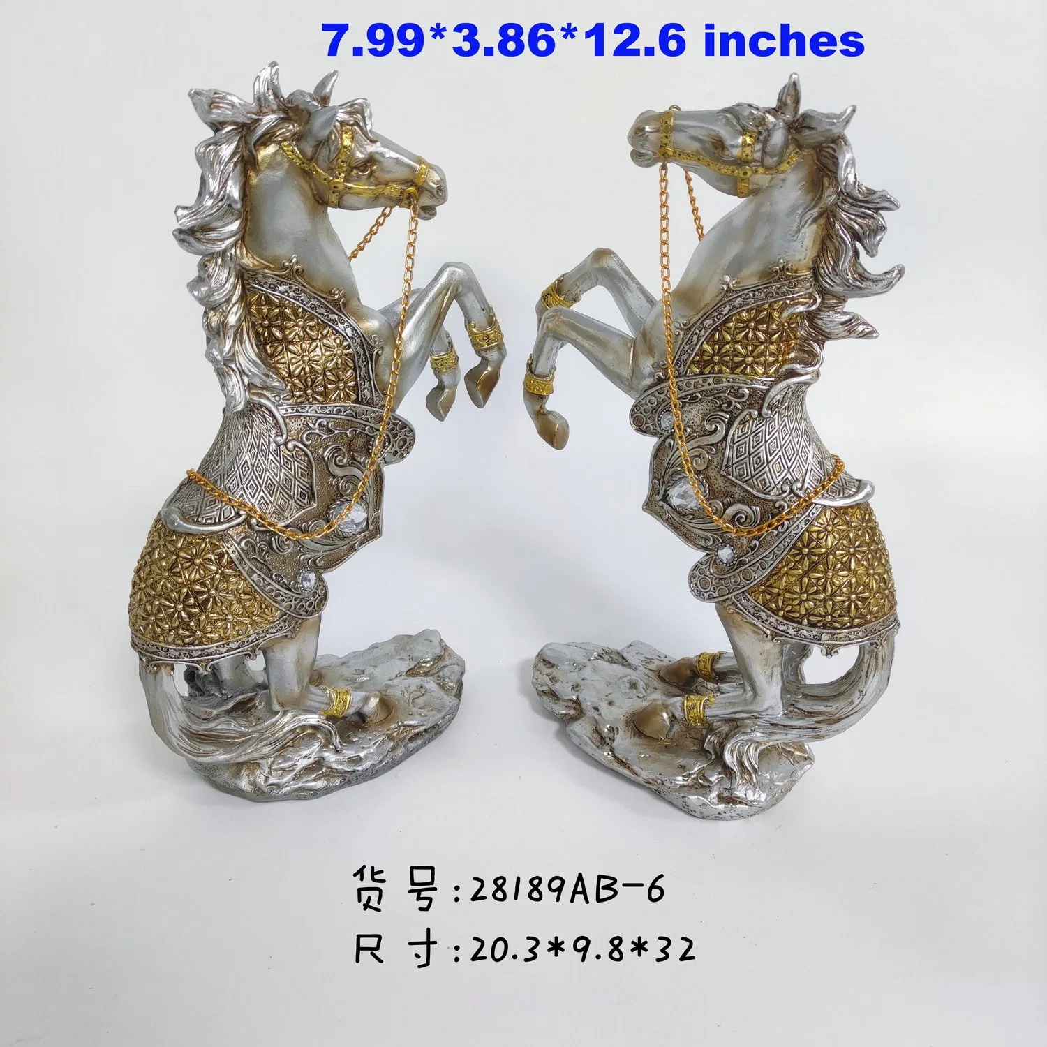 Wholesale/Supplier Modern Resin Home Decoration Horse Statue Horse Resin Crafts