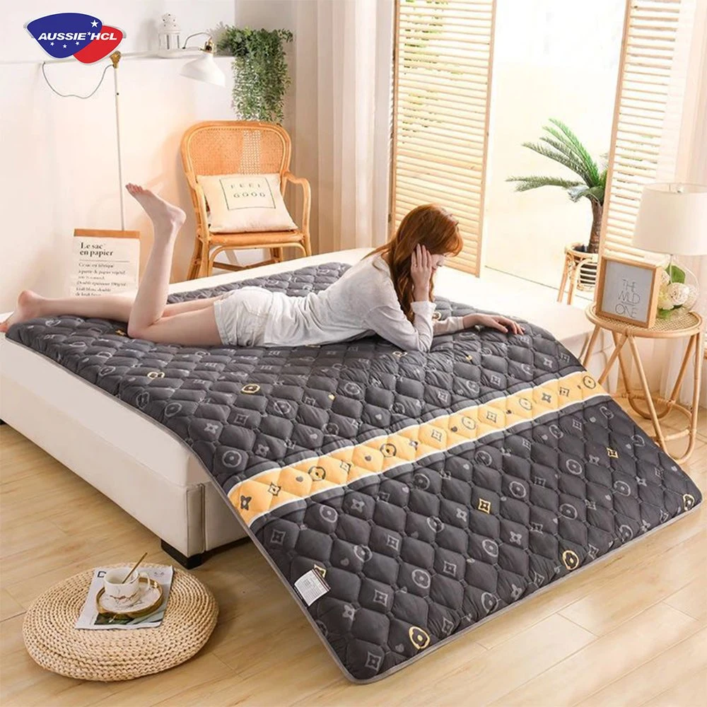 Cheapest Sleep Well Single Double Full King Mattresses Royal Luxury High Density Swirl Gel Memory Rebonded Foam Mattress Topper