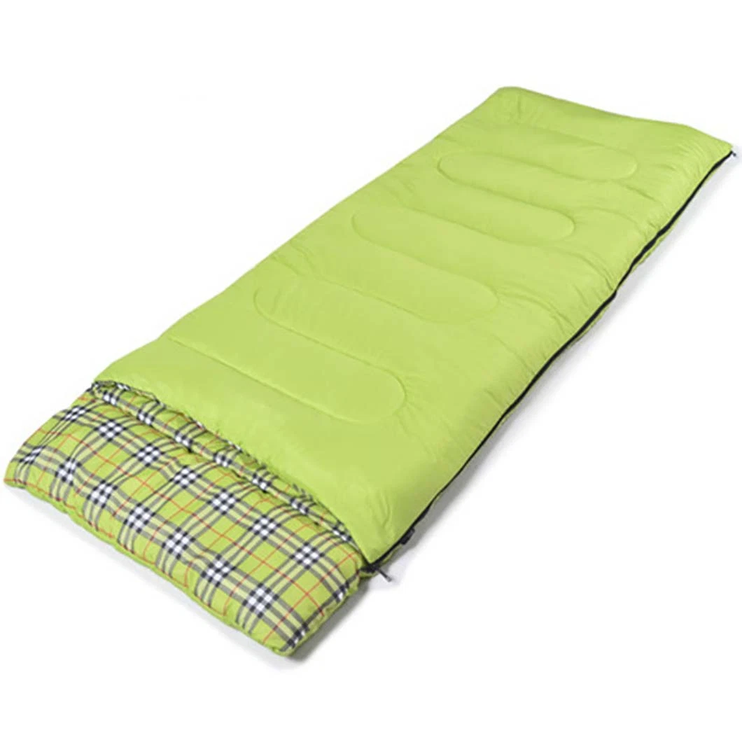 Green Stripe novo Design tenda saco para dormir Adult Outdoor Sports Saco de campismo