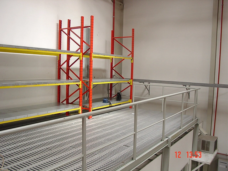 Raised Industrial Structure Steel Platform with Steel Stair Case for Warehouse System