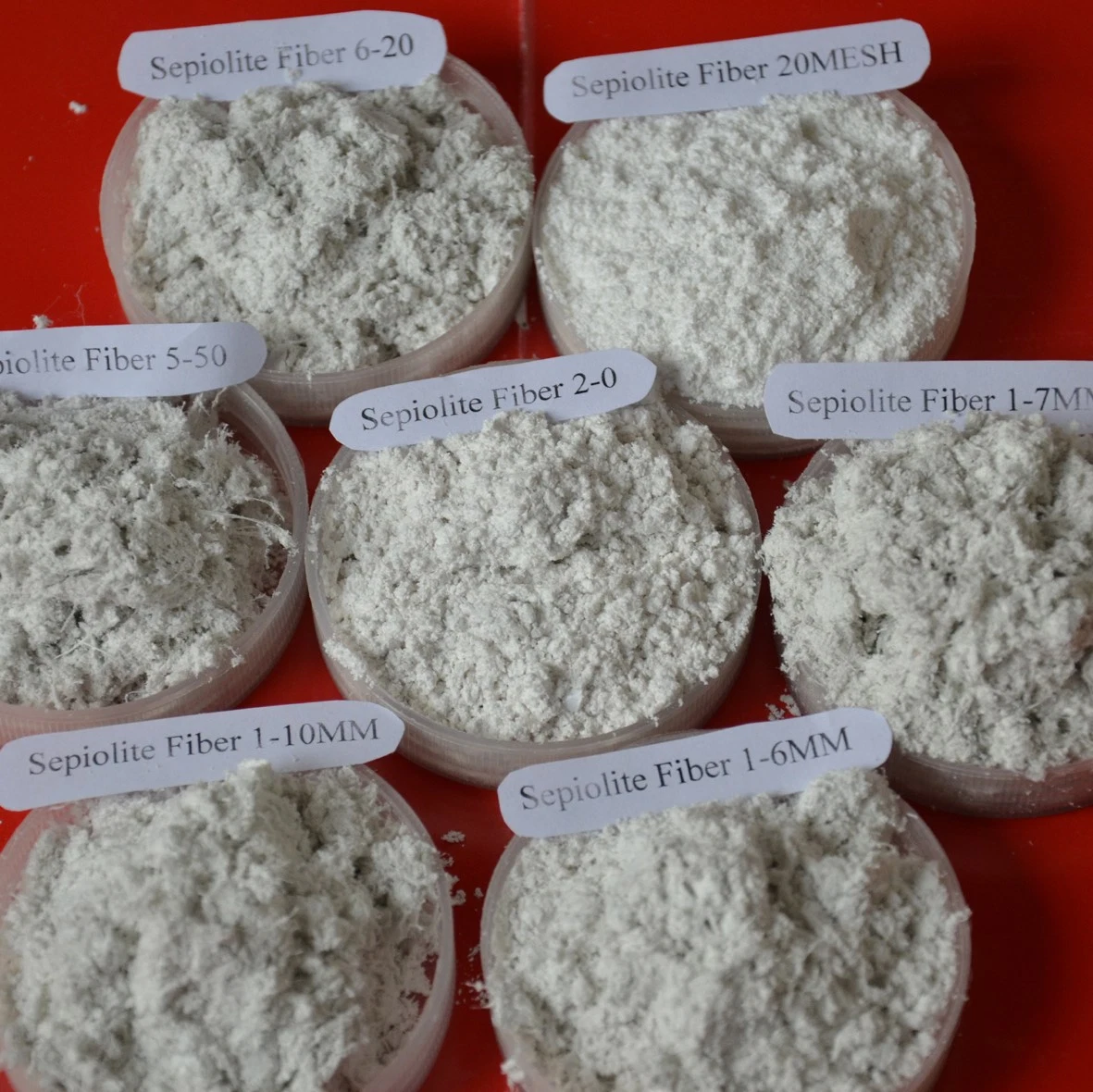 Factory Professional Supplier Sepiolite Powder Sepiolite Fibe for Brake Pads Pesticides Fertilizers Rubber