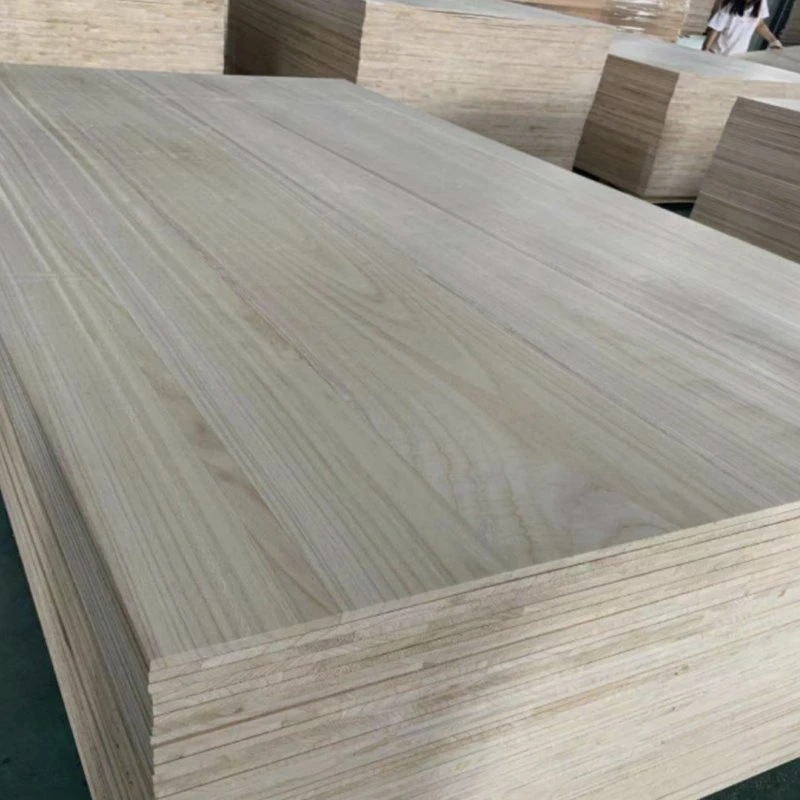 Сорт AA Незалитый Paulownia Solid Wood для оконных рам или Ремесла