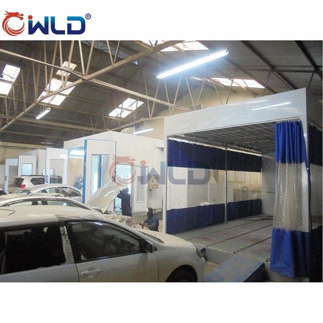 Wld-PS-A1 (CE) Retoque automático de la estación de preparación de la estación de preparación de la Bahía de preparación de la cabina de pintura Coche Coche de la sala de lijado Prep Stationv Pintura Pintura automotriz hornear