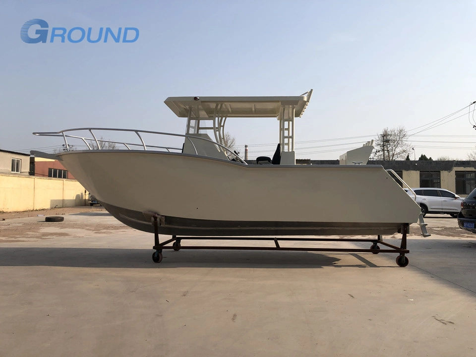 R700cc 7,0 m 23ft fuerte y de aluminio de alta calidad de la familia de velocidad de la barca de pesca