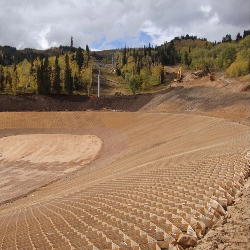 Kunststoff Honeycomb Gravel Geocell für Deponie Projekt HDPE Geocell