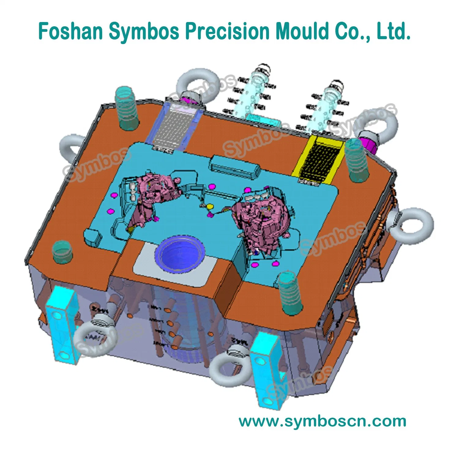 High Precision Competitive Complex Mould with Inclined Core Pulling High Vacuum Structure for Cycles and Parts Motorcycle Parts