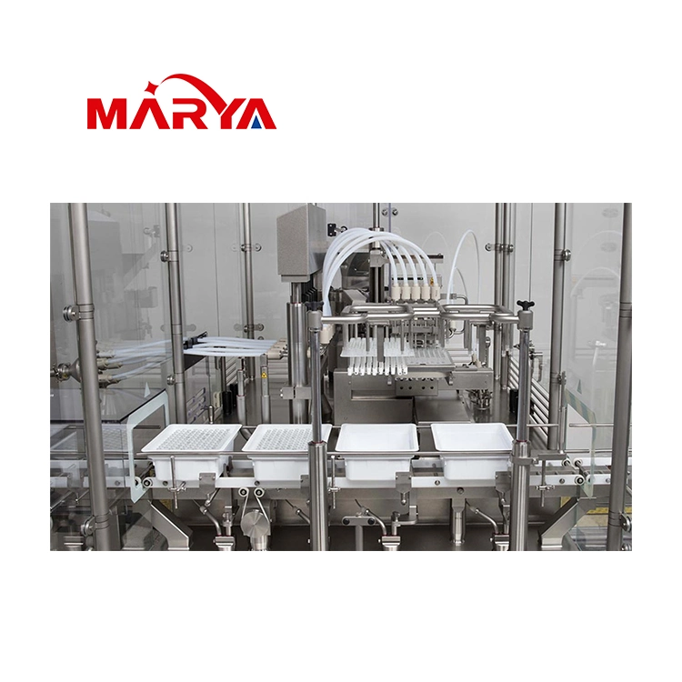 Marya Pharmaceutical Injection Prefilled Syringe Filling and Sealing Machine Manufacturers with Isolator