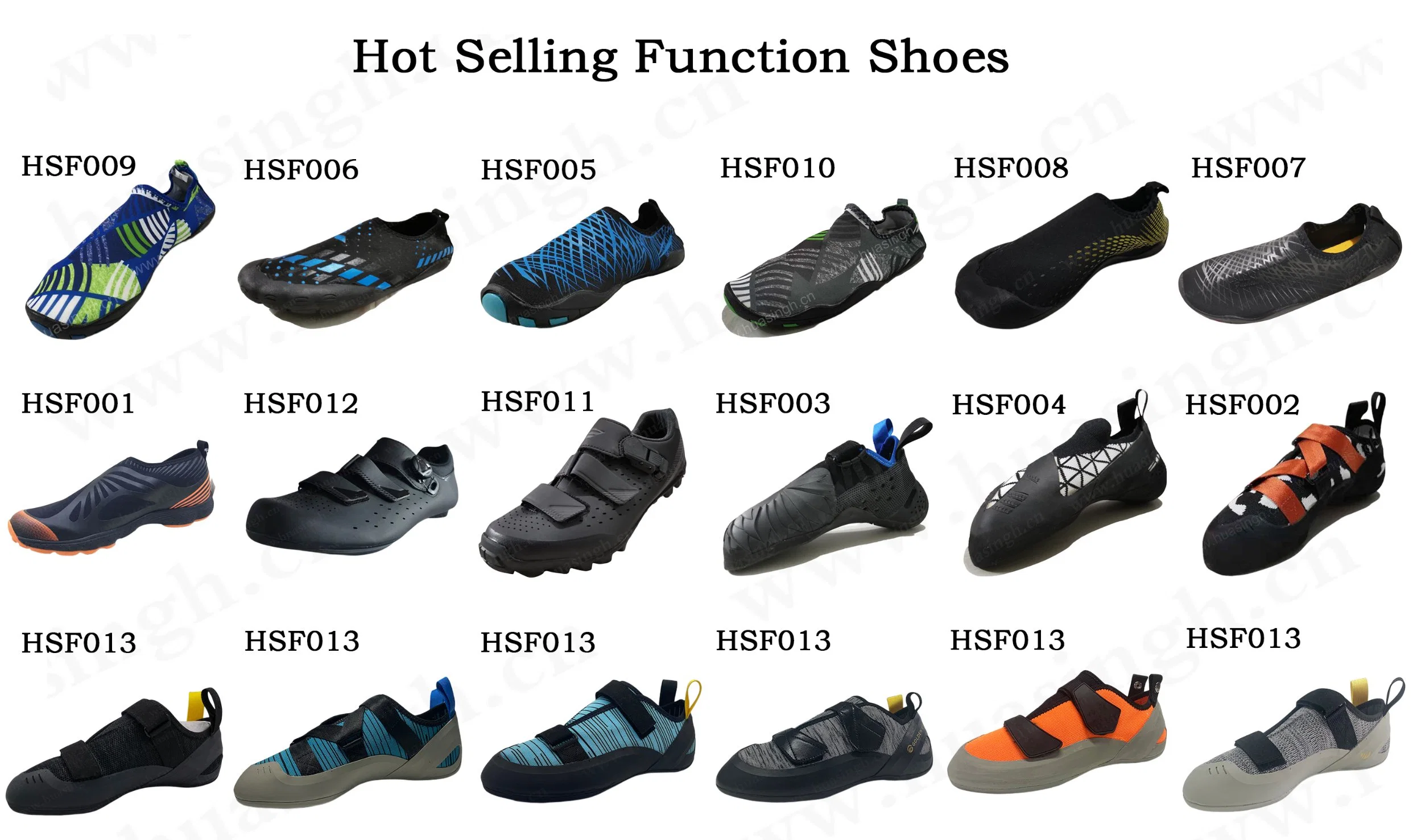 Zh, Quality Anti-Slip Jacquard Snorkeling Water Shoes for Unisex Barefoot Upstream Swimming Shoes Wholesale/Supplier Hsf009