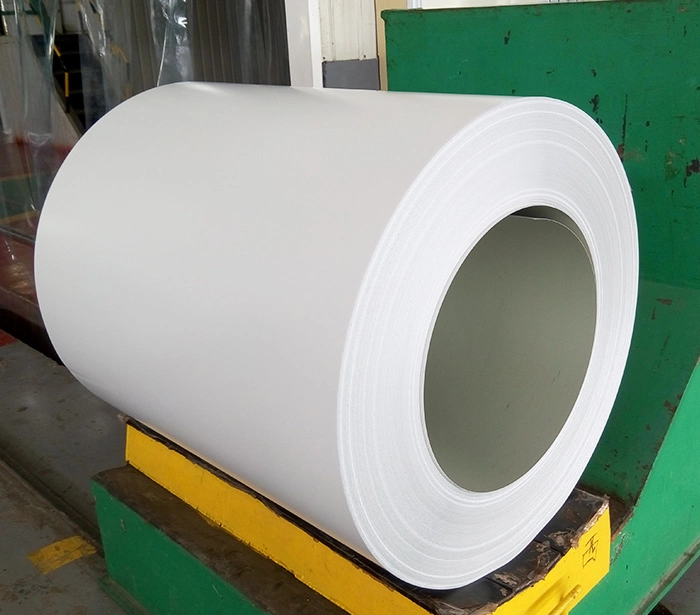 Ral 9002 White Grey Dx51d Zm100 Al-Znmg Alloy Coated Steel (PPGL)