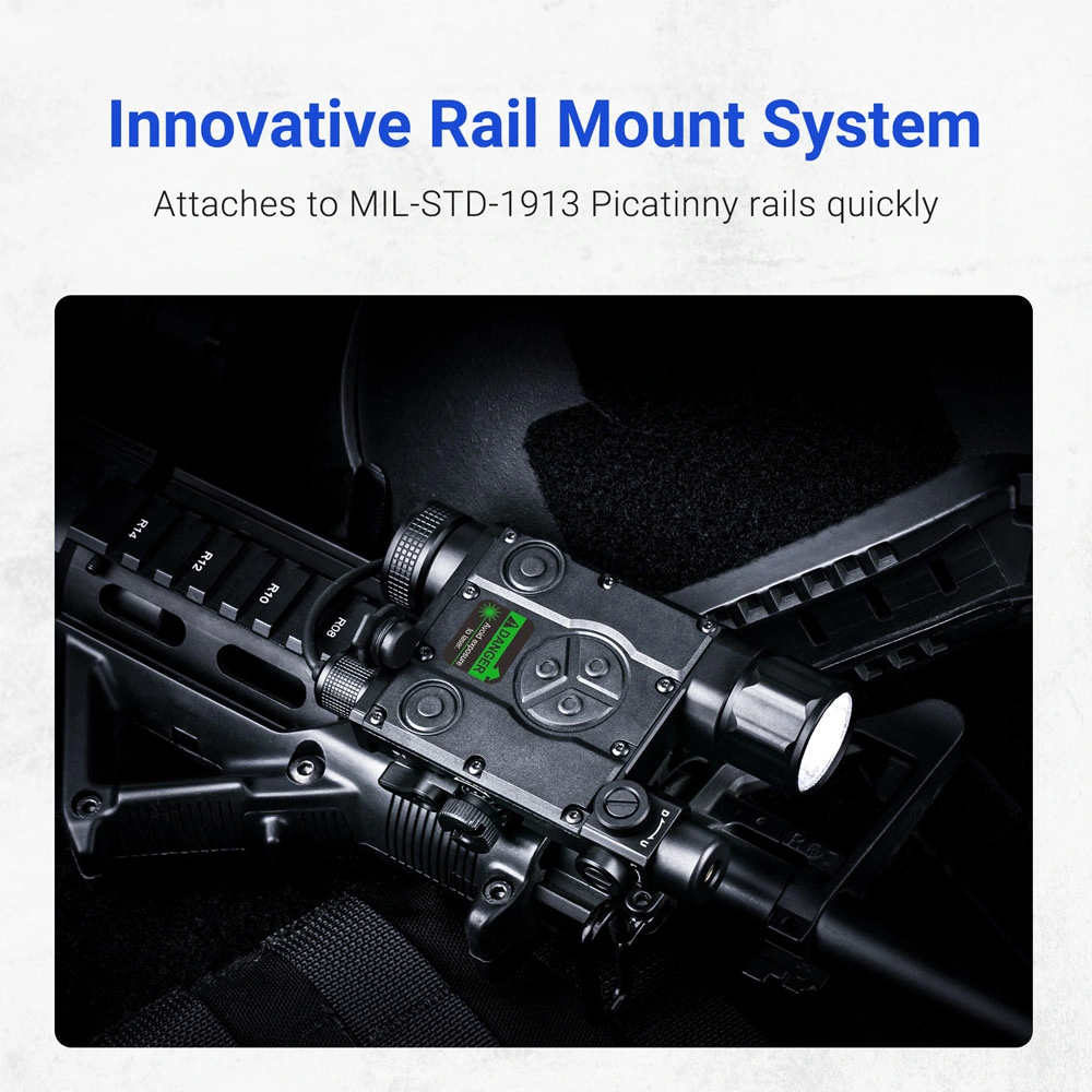 700 Lumens 5MW Green Laser White LED with Tactical Remote Switch Nextorch Weapon Mounted Light Gun Light Wl60