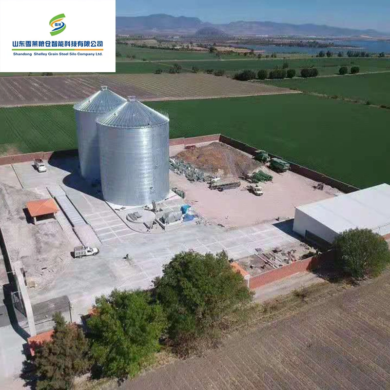 Almacenamiento prolongado Silo de grano de trigo usado con acero galvanizado