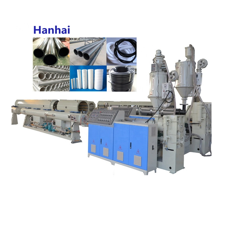 High Speed Output Factory Price Single Screw 12 Inch Drain Tube HDPE Extruder Machine Plastic Extrusion Line Machinery