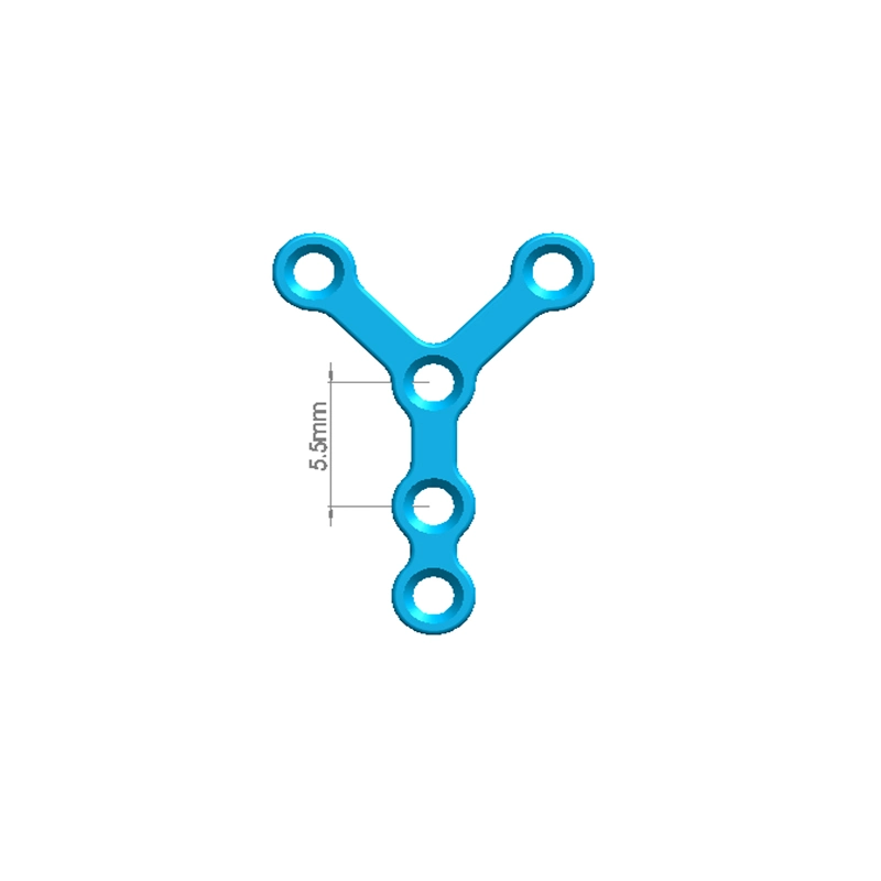 Jinlu Medical Orthopedic Implants Platetype maxillo-faciale en forme de X-II