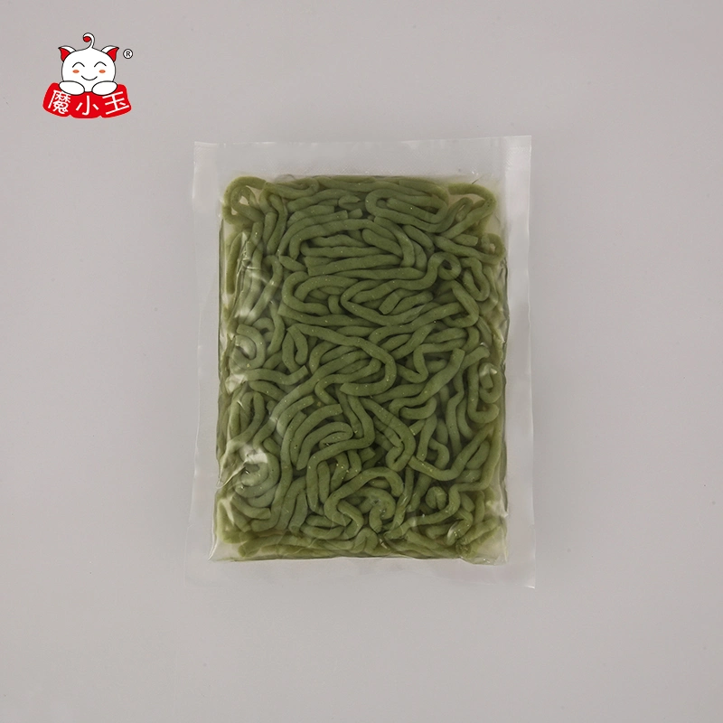 Wholesale/Suppliers Konjac Pasta Type Instant Noodles Spinach Skinny Spinach Konjac Udon Noodles