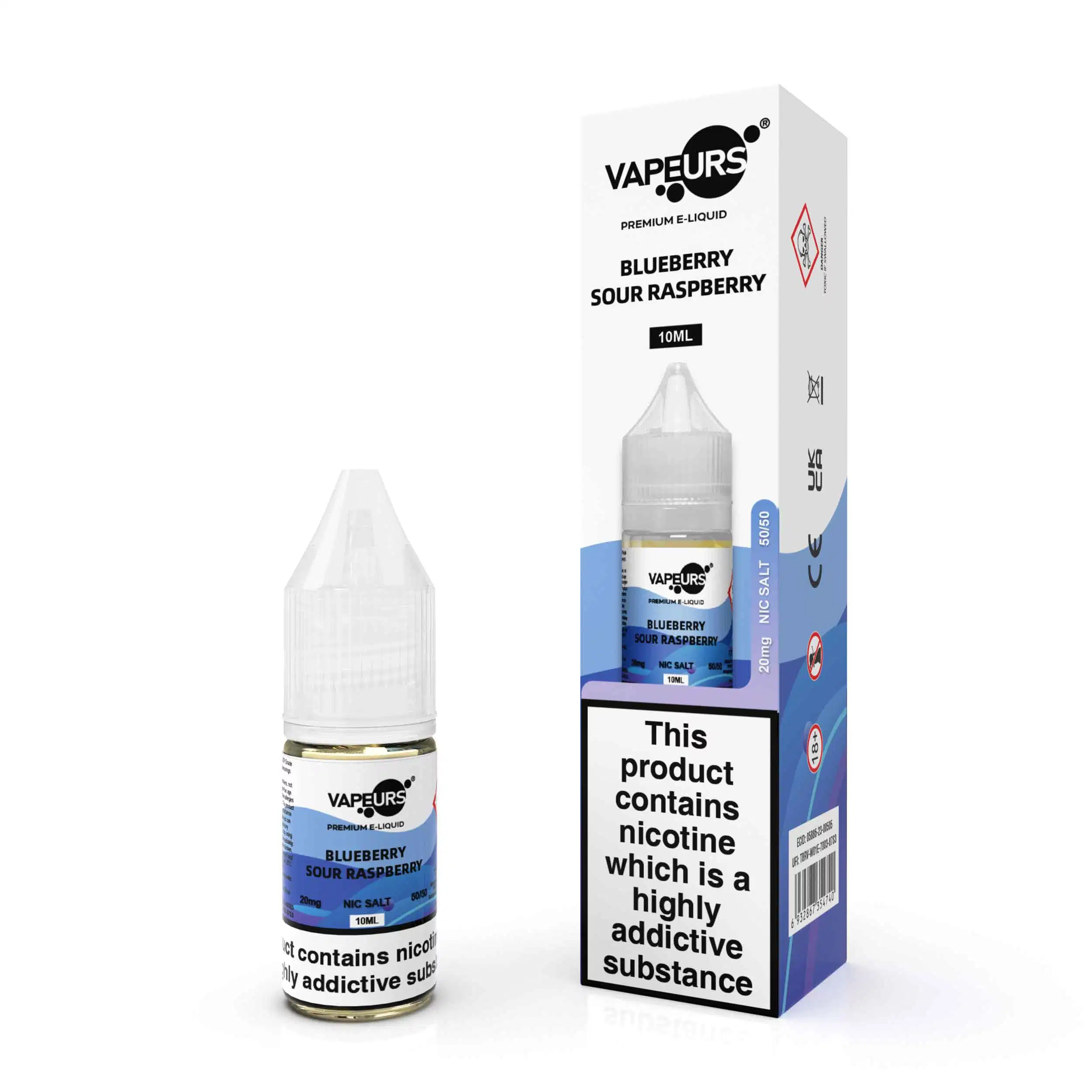 TUV USP Grade Pg&Vg E-Liquid Disposable Pod 10ml Bottle 0-50mg Nic Salt E Liquid Factory Sales Direct