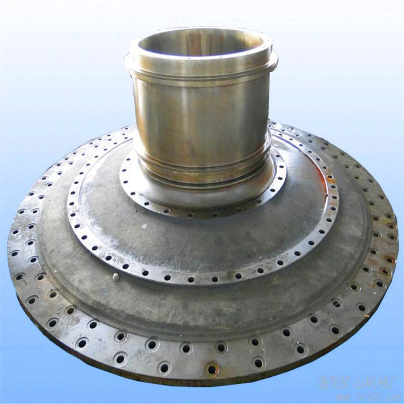 Metal Cast Cement Machinery Parts, Ball Grinding Mill Head&End Cover