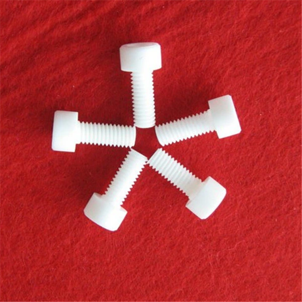 Wear Resistance in Stock Glazed M5 M10 Zro2 Zirconia Ceramic Electrical Screw Spike for Sale