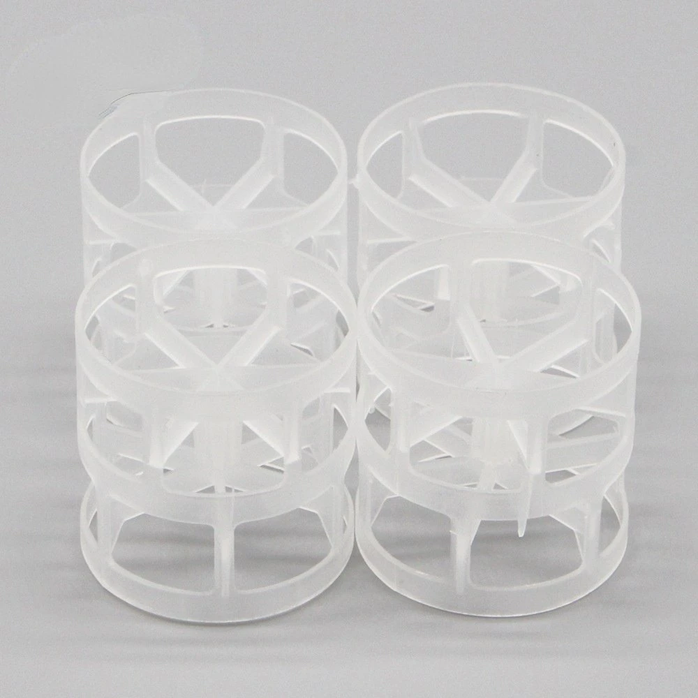 Factory Price 50mm Plastic PP PVC Pall Ring for Scrubber Tower Packing