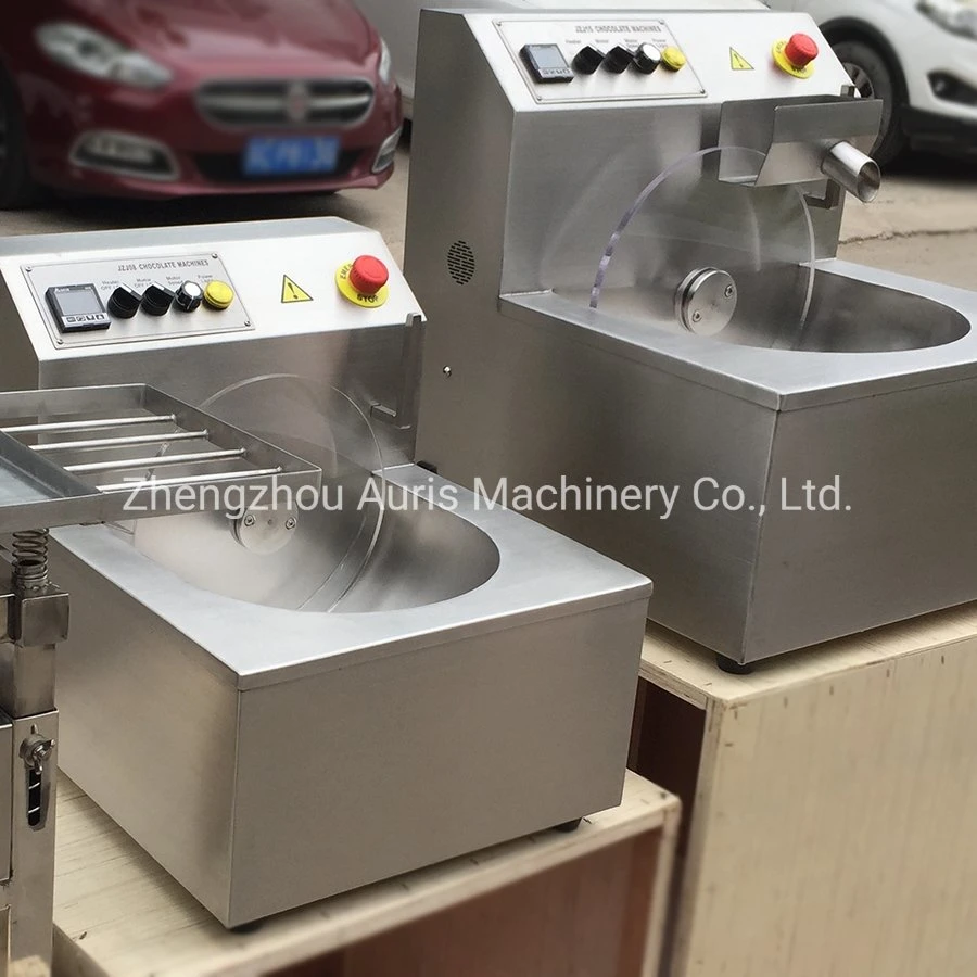 Home Use Chocolate Tempering and Molding Machine Chocolate Melting Tempering Machine 14kg Wheel China Small Chocolate Making Equipment