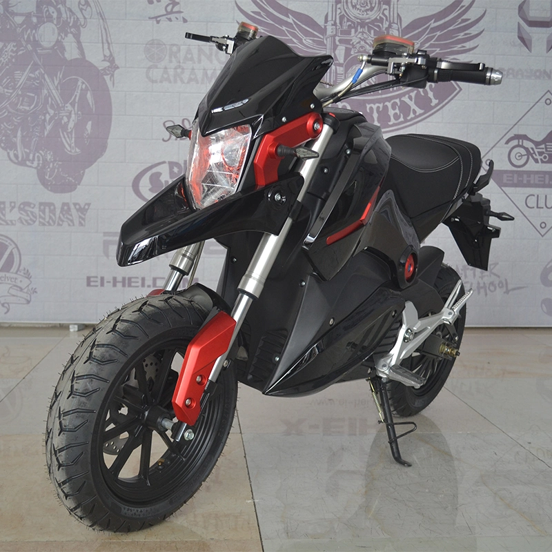 EEC Adult 72V20ah High Speed and Long Distance Electric Motorcycle with 2000W