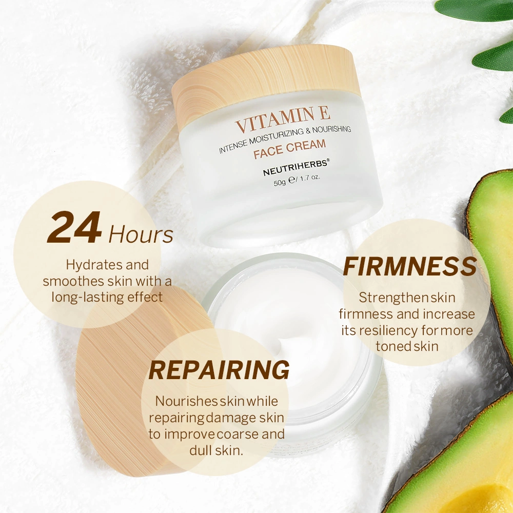 Private label Vitamin E Natural Extract Nouishing Face Cream