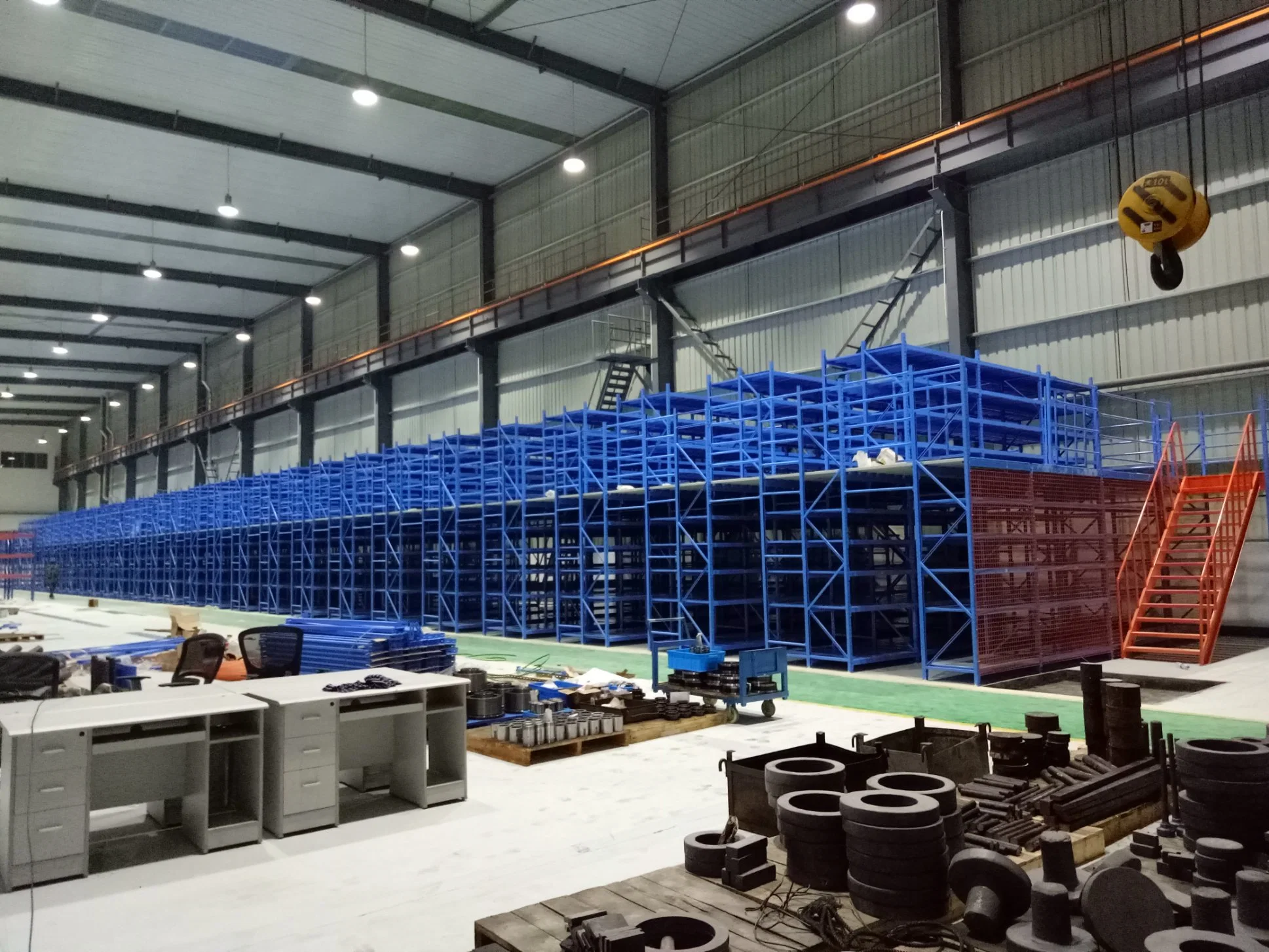 Industrial Customized Heavy Duty Warehouse Mezzanine Storage Floor Racks Steel Platform