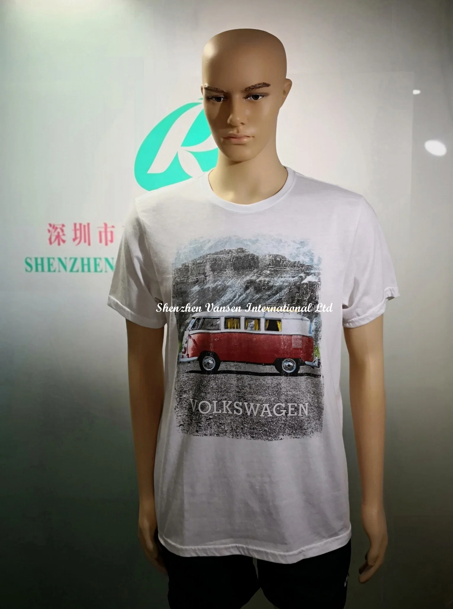 Wholesale/Supplier Custom Men&prime; S Plain Fashion Round Neck T Shirt with Printing Logo