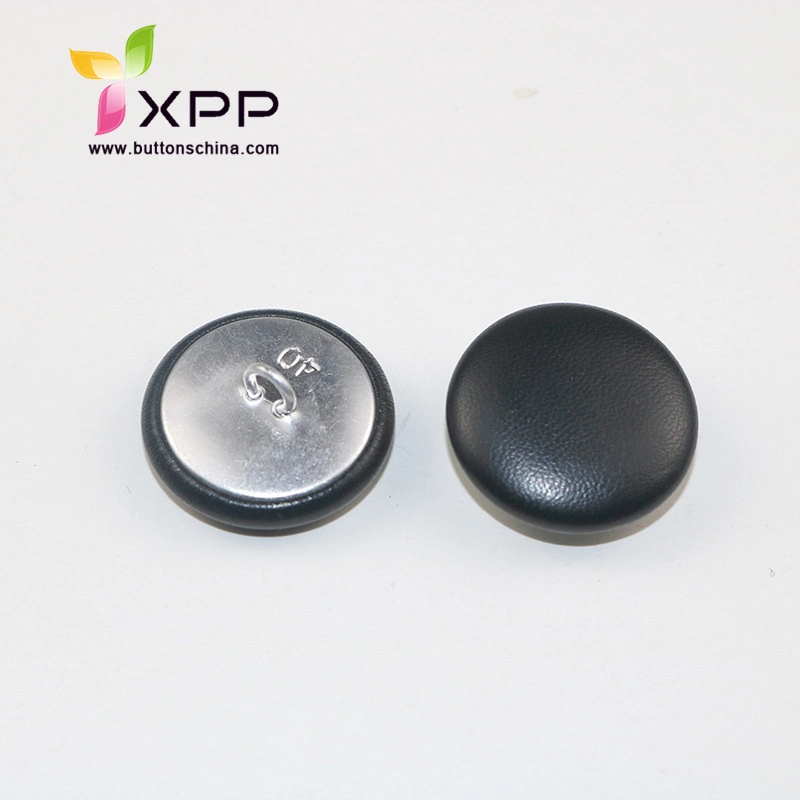 Metal Fabric Cover Button with Metal Feet