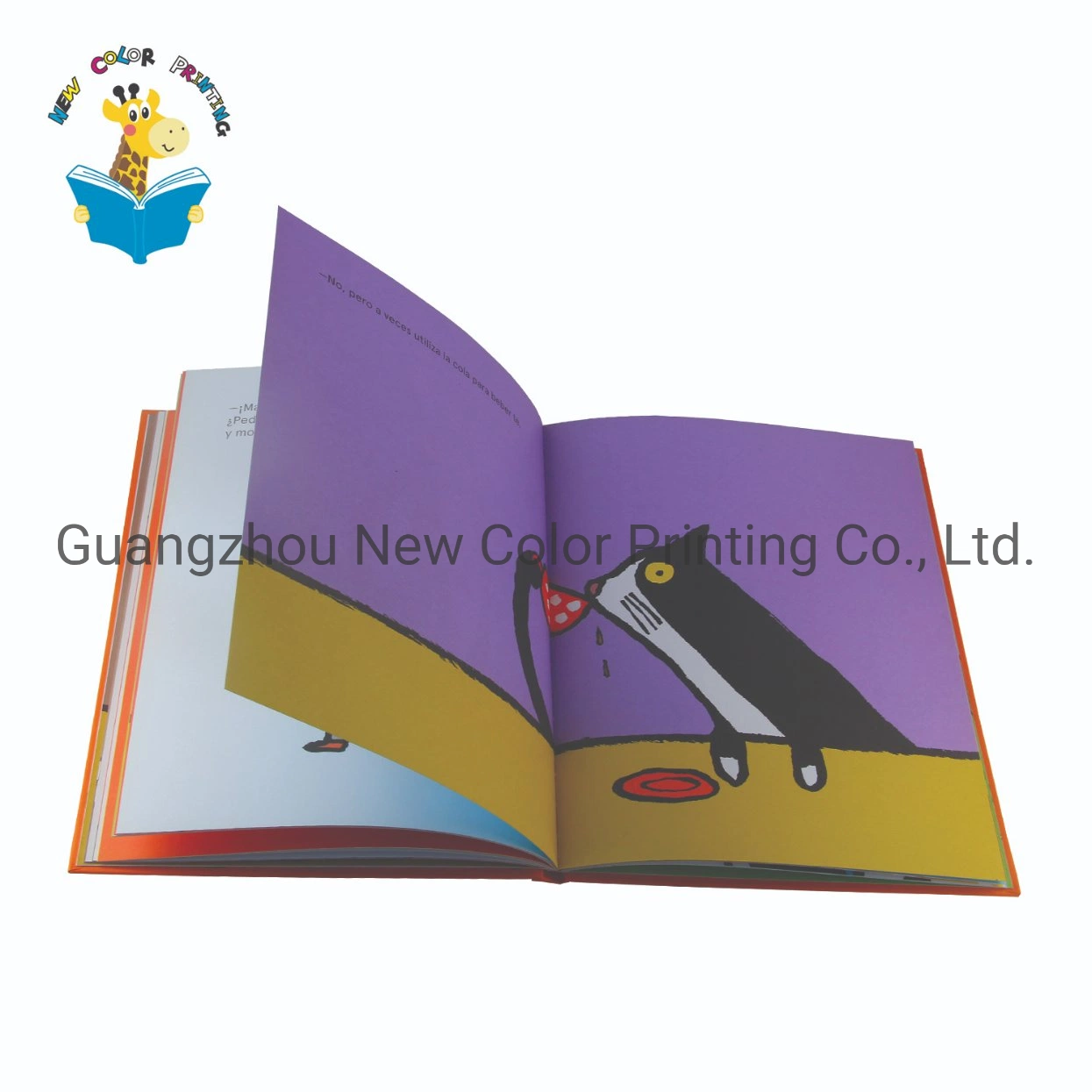 high Quality Casebound Binding Book with Sewing Children Hardcover Book