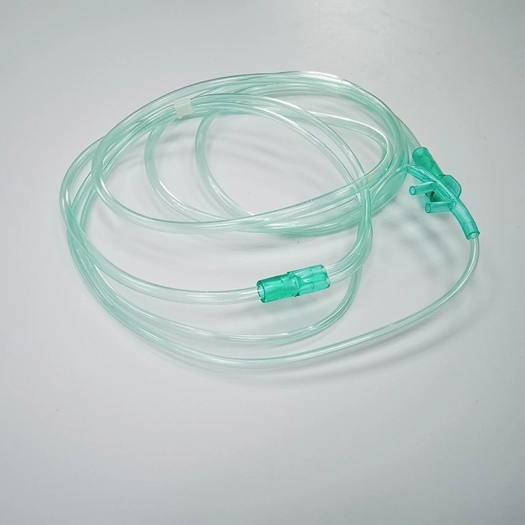 Medical Disposable Curved Prong Nasal Cannula Oxygen