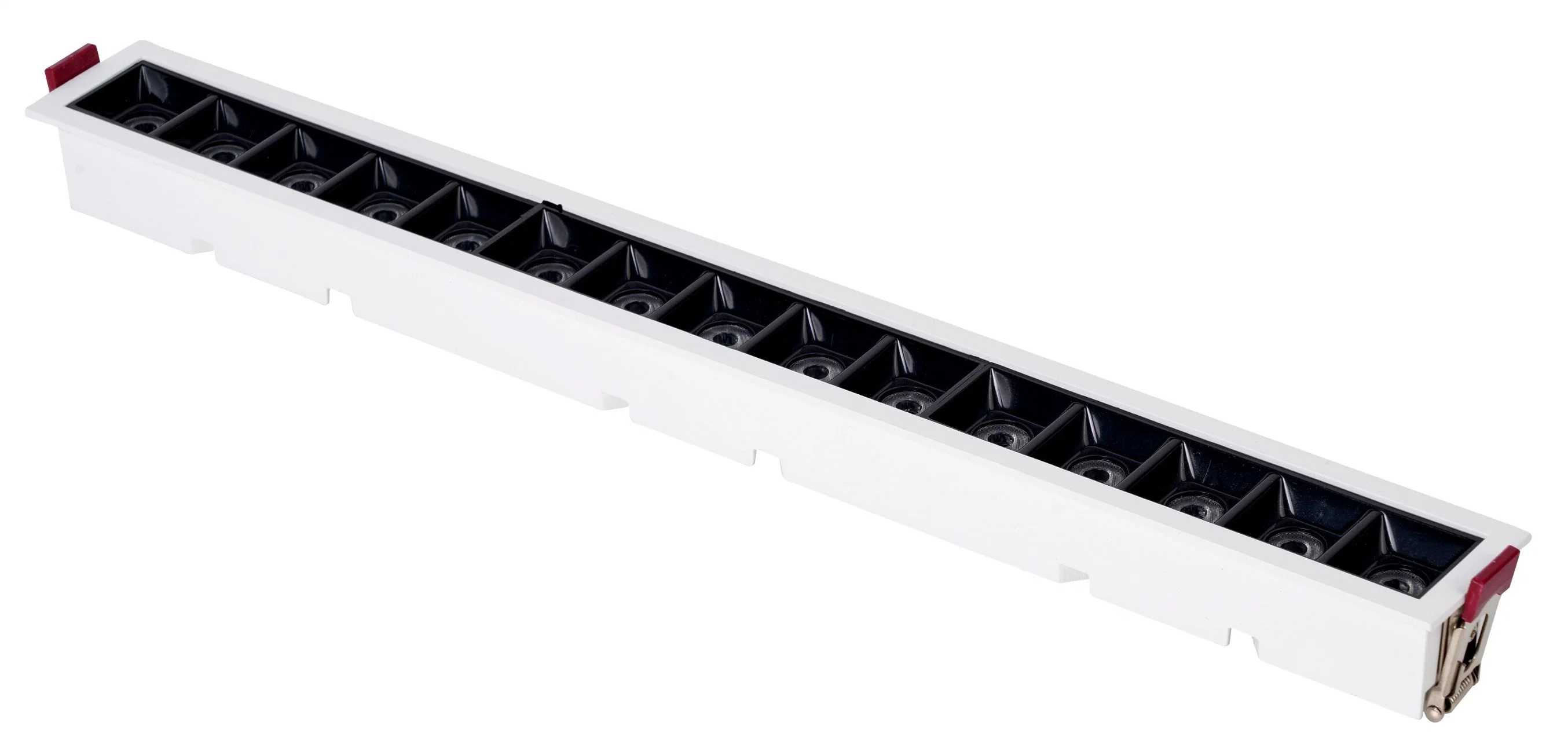 Luz lineal LED integrada buena calidad a bajo precio y fina Plafón LED de calidad 265V