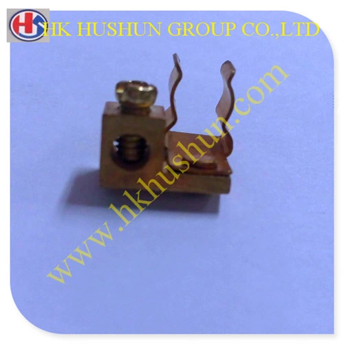 RoHS Compliant BS Plug Pins, Brass Plug Fittings (HS-BS1363)