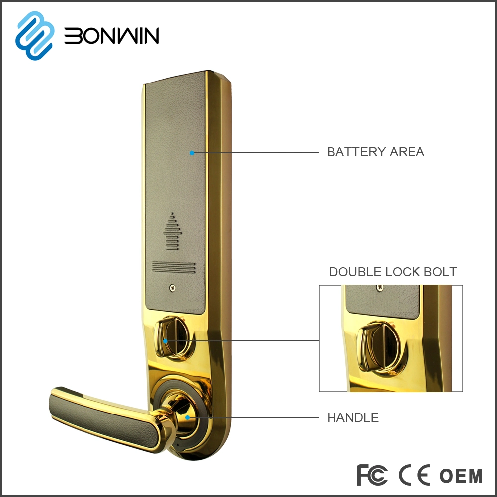 Sistema de Bloqueio de Chave de cartão de hotel com codificador e placa RF Bw803BG-E