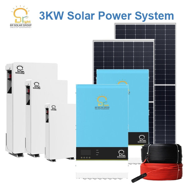 Kits de energía del sistema industrial Precio Panel solar de 5kw 10kw 30kw con Factory