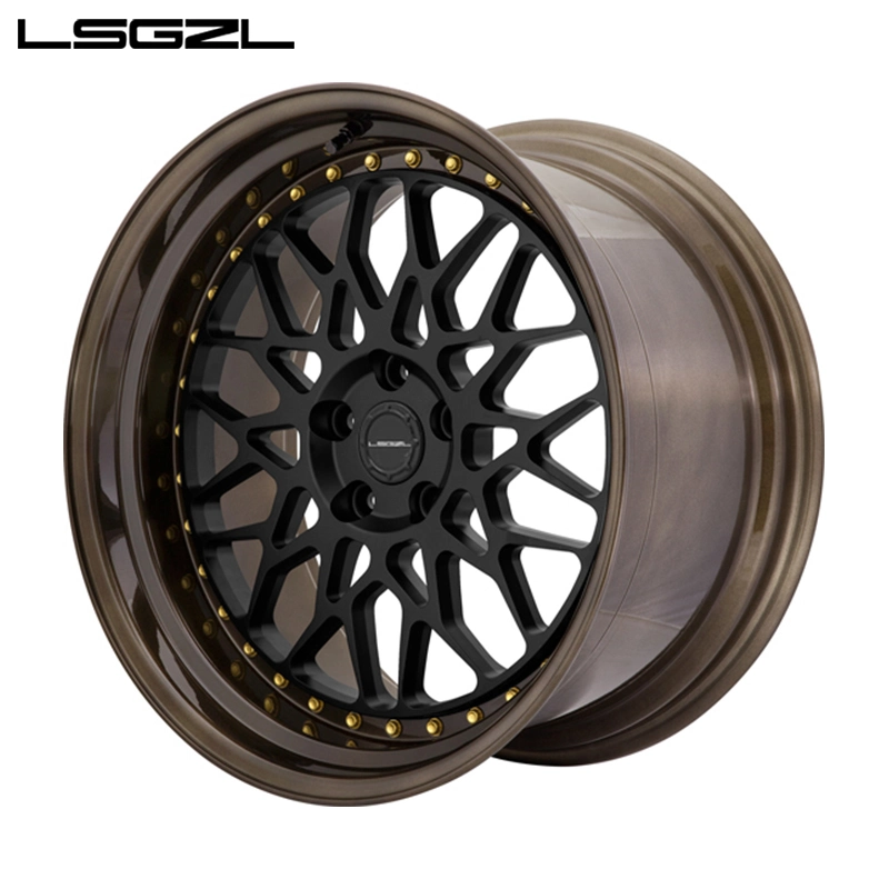 Lsgzl 2-Piece Forged Wheels15-28inch Forged Aluminum Alloy Wheel Rim