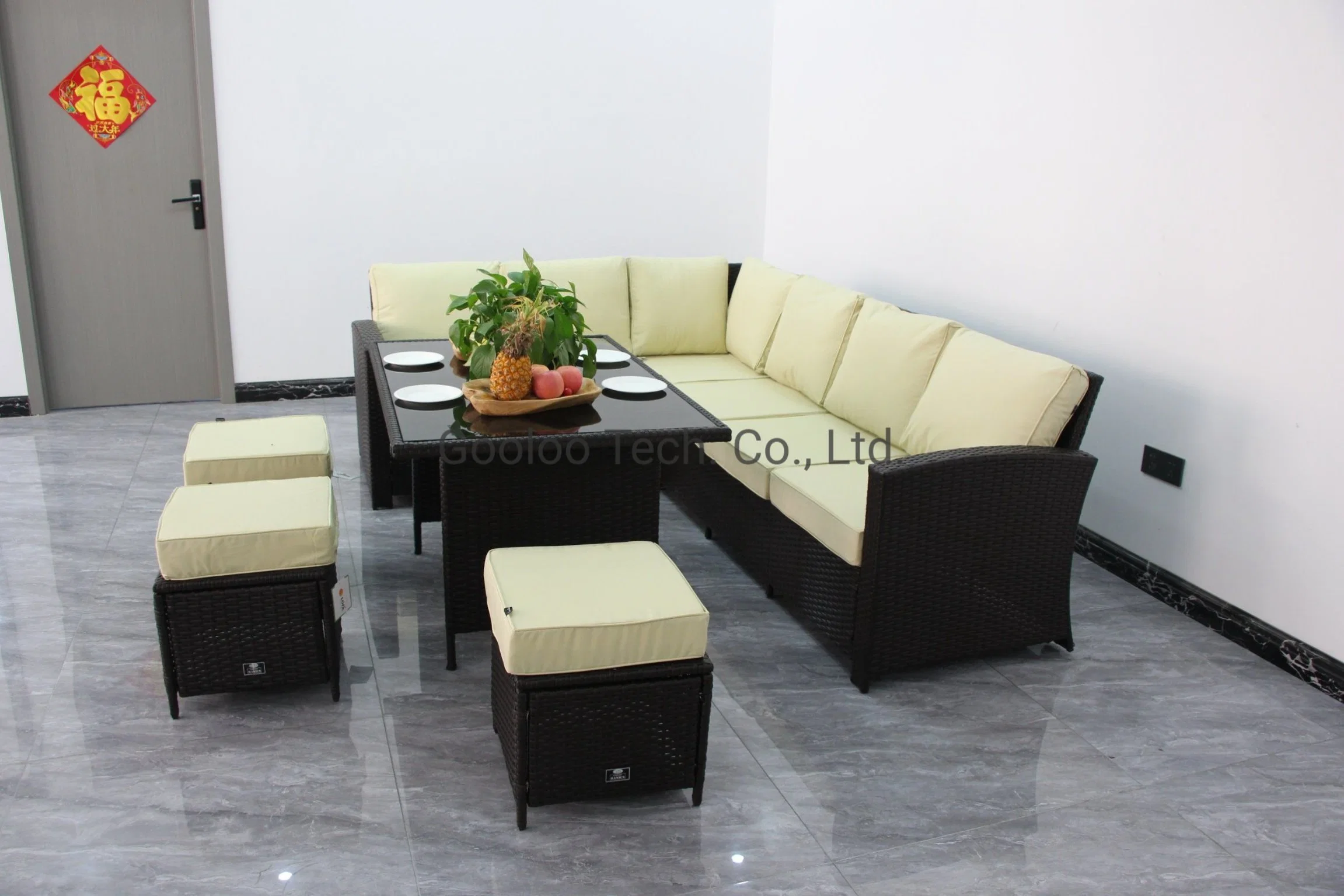 6-Piece Rattan Wicker Outdoor Patio Carden Beach Resort Furniture