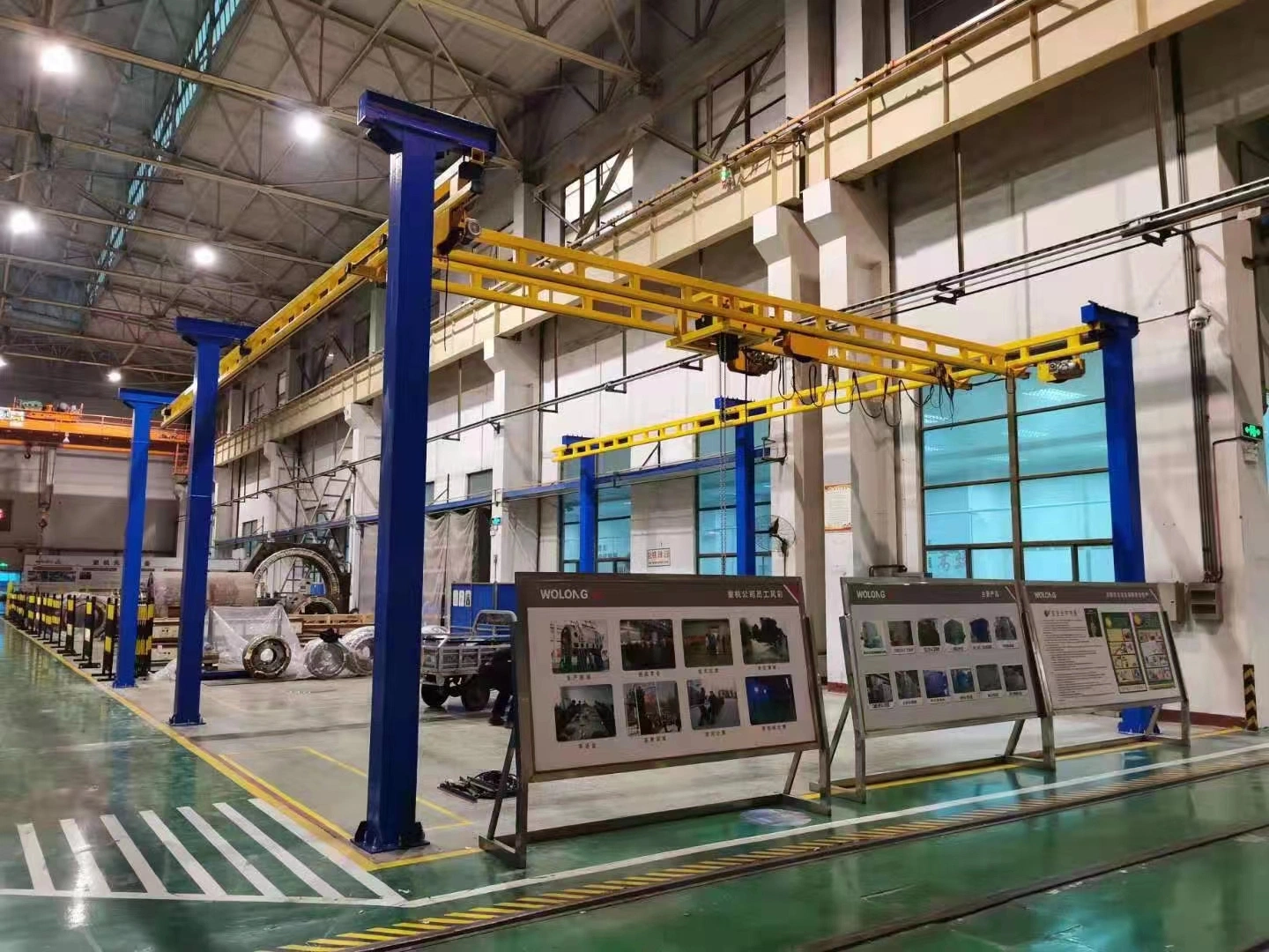 2023 High quality/High cost performance  Flexible Modular Suspension Light Bridge Overhead Crane System Price