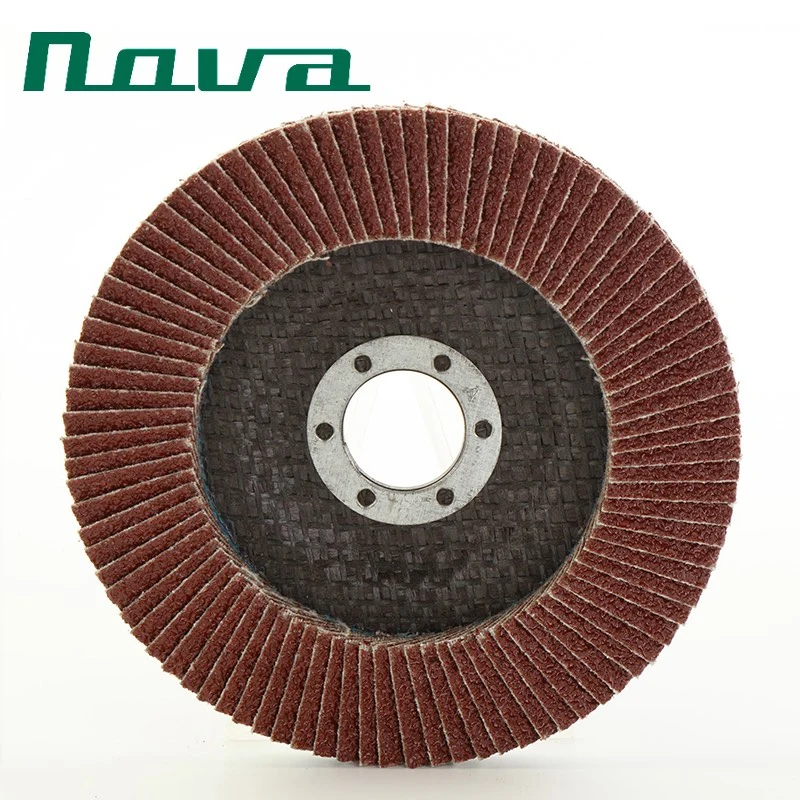 Zirconium Aluminium Abrasive Polishing Flap Grinding Wheel Disc