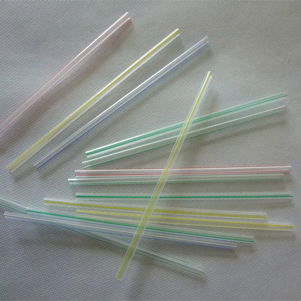 100% Compostable Straight Drinking Biodegradable PLA Paper Packaged Straw for Party Use