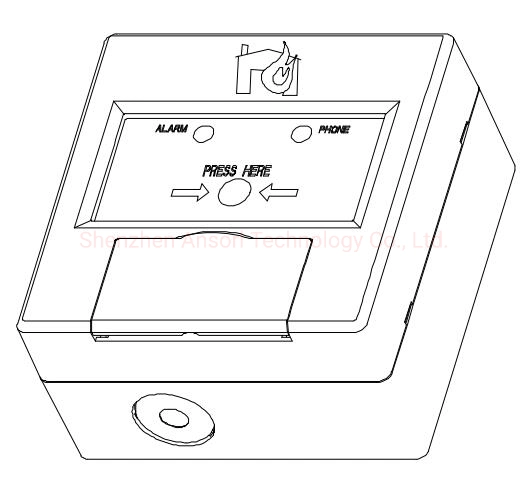 Como AMCP Pulsador Manual del sistema direccionable