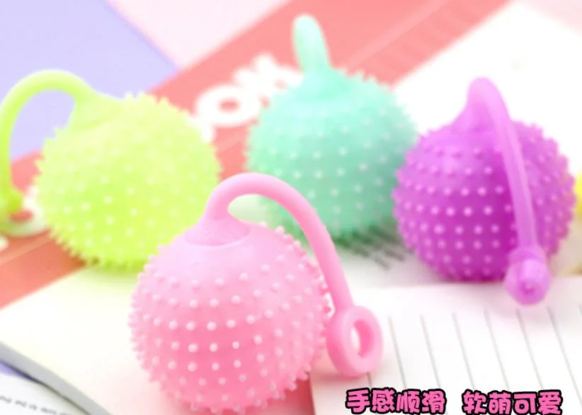 Promotion Gift Macaroon Color TPR Spiky Splat Ball for Adhd