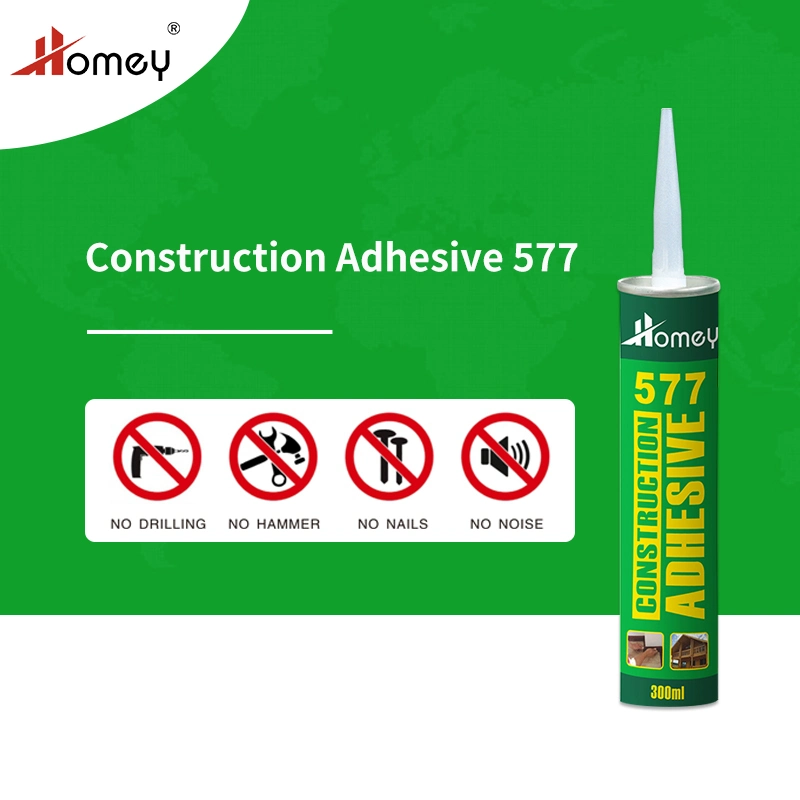 Homey Beige Quick Drying Construction Adhesive for Wood