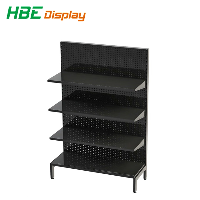 Metallic Wire Shelving Convenience Display Stand Supermarket Shelf Rack Grocery Store Rack